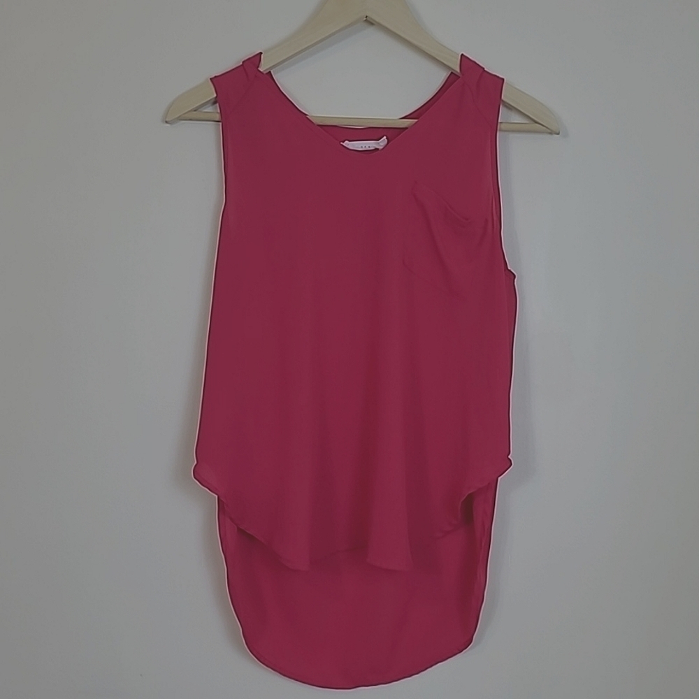 Lush Pink Sleeveless Tank Top  size small
